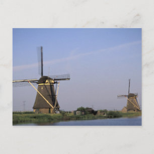Cartão Postal Europa, Países Baixos, Zuid Holland, Kinderdijk.