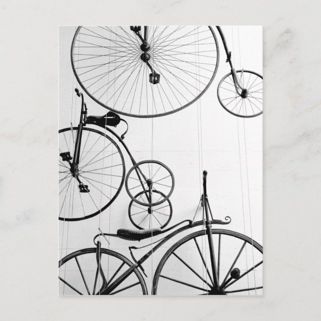 Cartão Postal Europa, Suiça, Lucerna. Visor de bicicleta, (Frente)