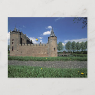 Cartão Postal Europe, Netherlands, Muiden Muiden Castle