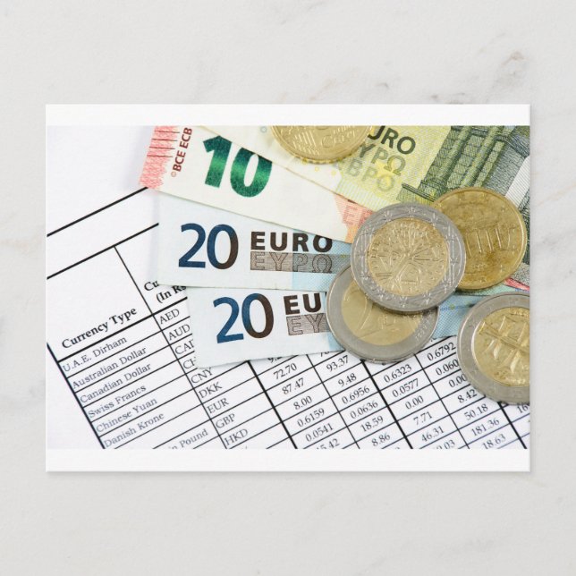 Cartão Postal Euros (Frente)