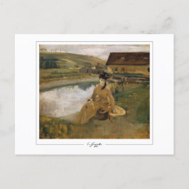 Cartão Postal Eva Gonzalès #3 - Cartão-postal de arte