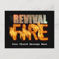 Evangelismo de fogo do avivamento outreach igreja 
