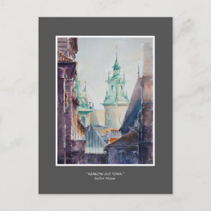 Cartão Postal EVE Painted Krakow, Cidade Polônia