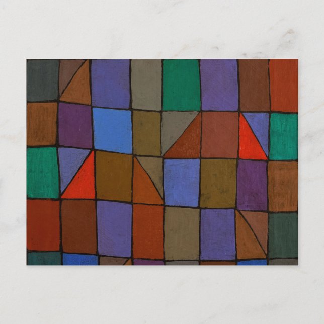 Cartão Postal Evening in N, Architecture in the Evening (Frente)