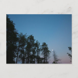 Cartão Postal Evening Sky Over Elk Lake, Michigan