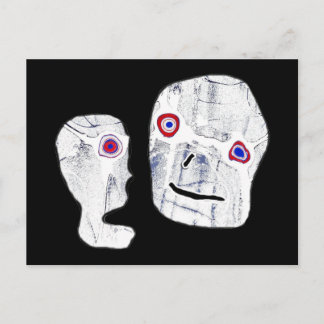 Cartão Postal Everduradouro Halloween x Stone Zombie Aliens