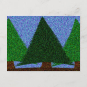 Cartão Postal Evergreen State of Mind