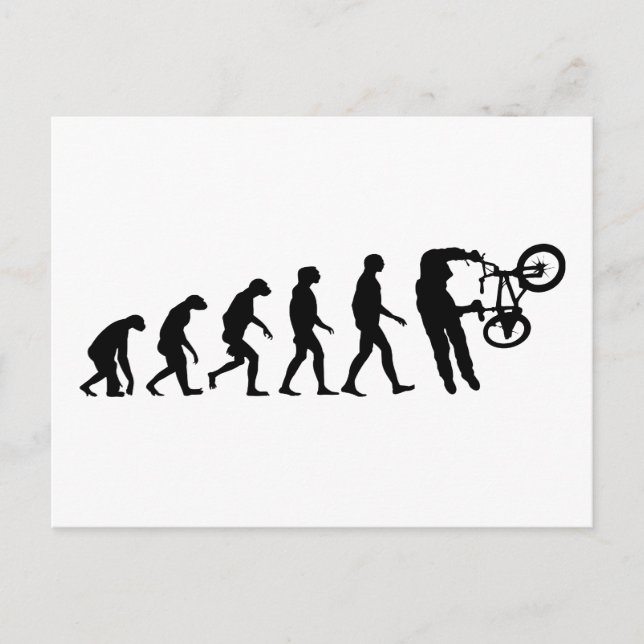 Cartão Postal Evolução da BMX (Frente)