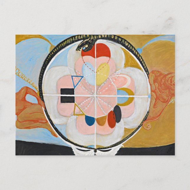 Cartão Postal Evolução n.o 13 por Hilma af Klint (Frente)