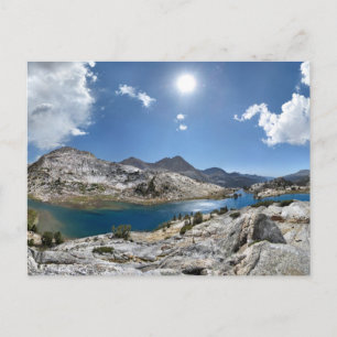 Cartão Postal Evolution Lake Panorama - Trilha John Muir