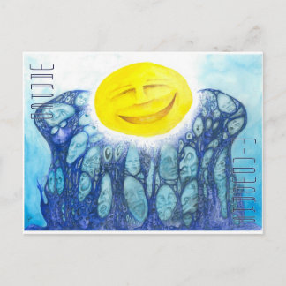 Cartão Postal Evolution Orange