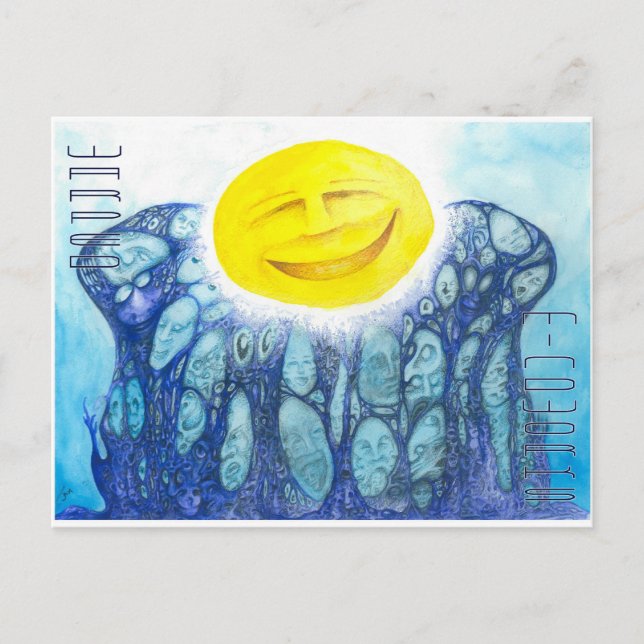 Cartão Postal Evolution Orange (Frente)