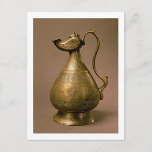 Cartão Postal Ewer from Nakhtchivan, Persia, 1190 (586 Hijra) (e