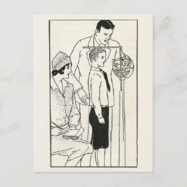 Cartão Postal Exames Periódicos são Vintage Necessária