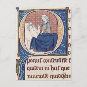 Cartão Postal Examinando um paciente