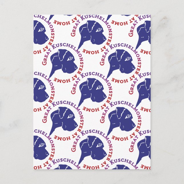 Cartão Postal Excelente Kuschelmonster (Frente)