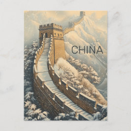 Cartão Postal Excelente Muro da China