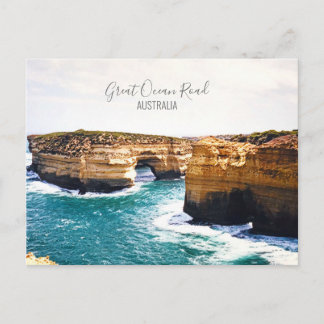 Cartão Postal Excelente Ocean Road Victoria Austrália viagem