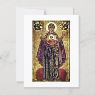 Cartão Postal Excelente Panagia de Yaroslavl