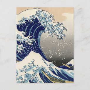 Cartão Postal Excelente Wave Kanagawa - Pintura Japonesa