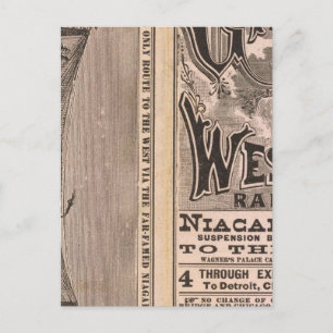 Cartão Postal Excelente Western