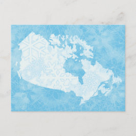 Cartão Postal Excelente White North of Canada - Congelado!