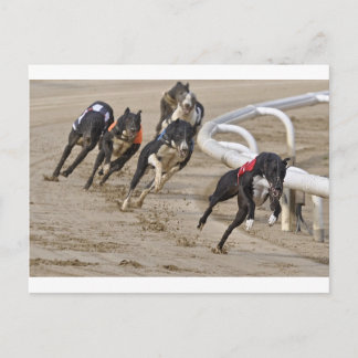 Cartão Postal Executar até a linha