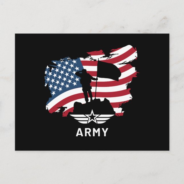 Cartão Postal Exército (Frente)