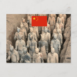 Cartão Postal Exército Terracotta China - Foto Profissional