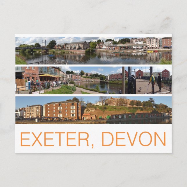 Cartão Postal Exeter (Frente)