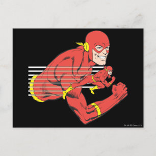 Cartão Postal Exibição de Bust Flash