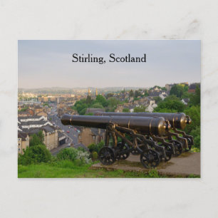 Cartão Postal Exibição de Canhões Stirling