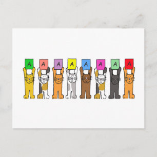 Cartão Postal Êxito no exame do hetero A