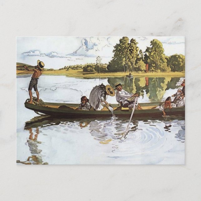 Cartão Postal Expedição de Viking Infantil (Frente)