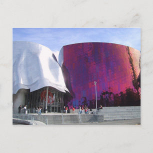 Cartão Postal Experiência De Projeto Musical Em Seattle, Wa