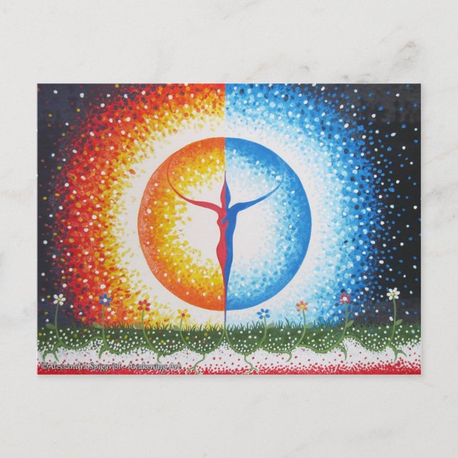 Cartão Postal Experiência Tao (Frente)