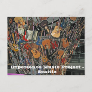 Cartão Postal Experimente o Projeto Música - Seattle
