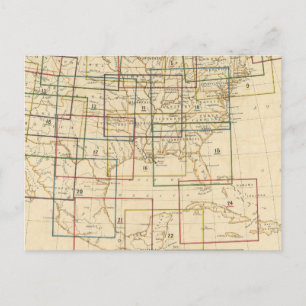 Cartão Postal Explicação do Mapa de Índice dos Sinais Usados no 