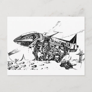 Cartão Postal Exploração do espaço
