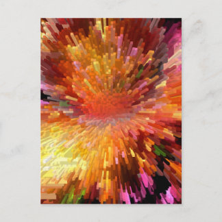 Cartão Postal Explosão do Cubo Solar
