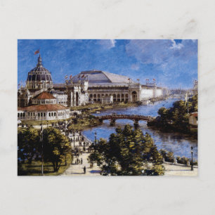 Cartão Postal Exposição da Colúmbia de Chicago