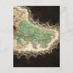 Cartão Postal Exposição do Império de Kublai Khan 1294 AD