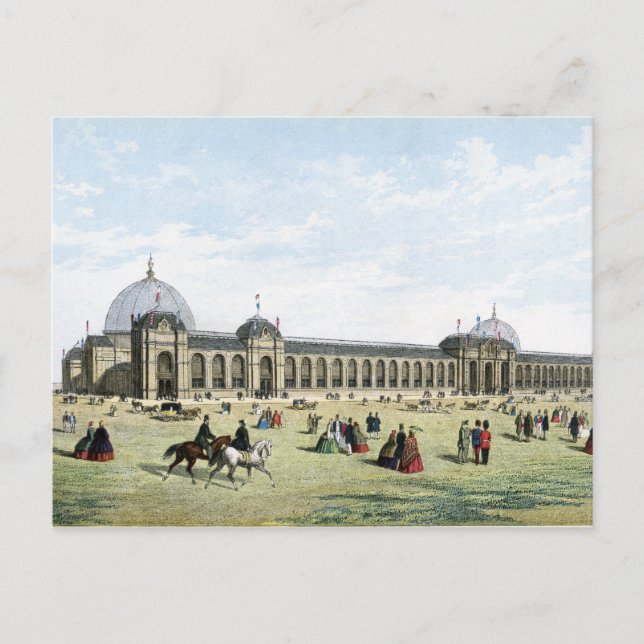 Cartão Postal Exposição Internacional de 1862 (Frente)