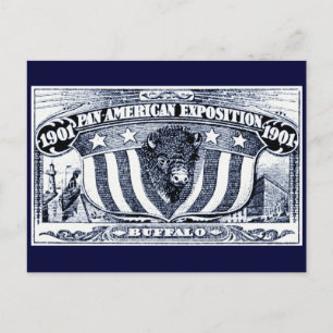Cartão Postal Exposição Pan-Americana 1901