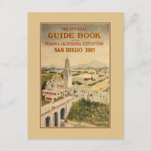 Cartão Postal Exposição Panamá-Califórnia 1915