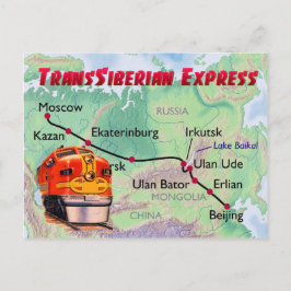 Cartão Postal expresso transsiberiano