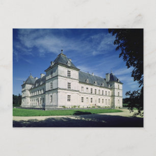 Cartão Postal Exterior do Chateau, construído c.1546