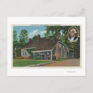 Cartão Postal Exterior do QG de George Washington
