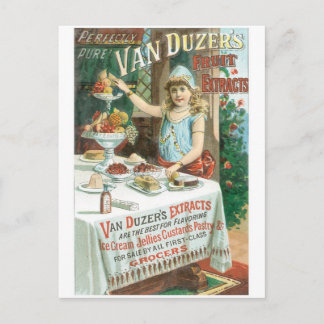 Cartão Postal Extratos de Van Duzers