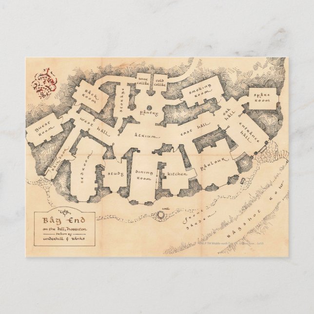 Cartão Postal Extremidade do saco (Frente)